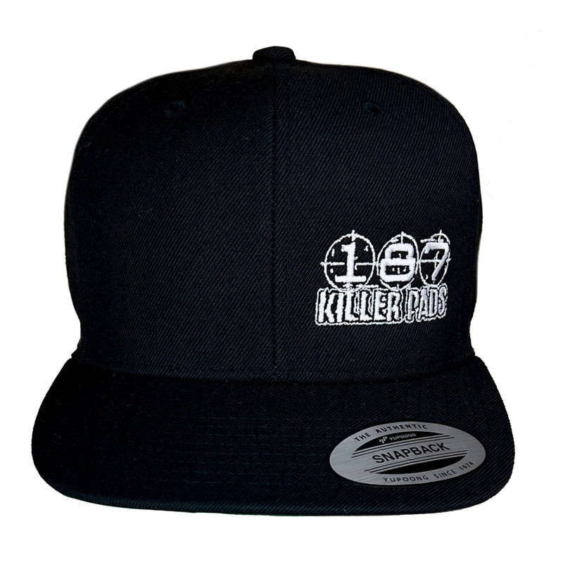 187 BLOCK LOGO FLAT - Black
