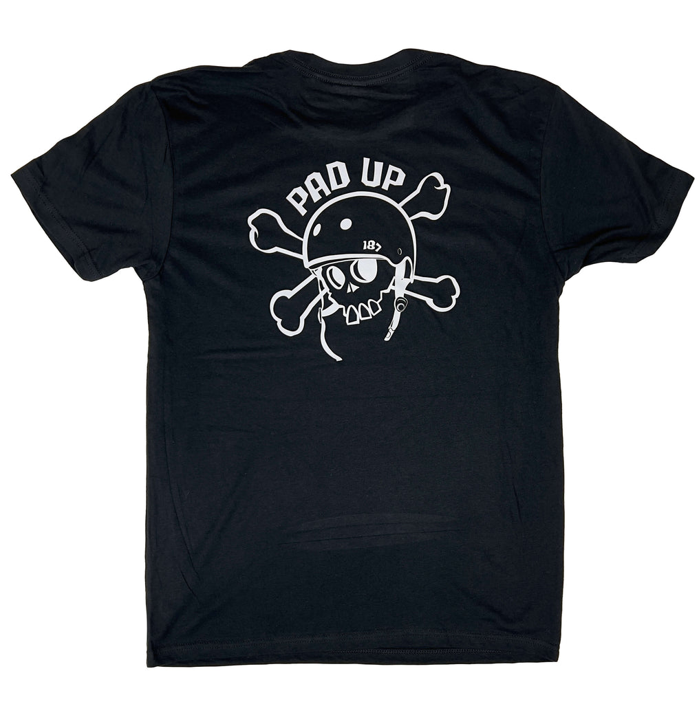 187 PAD UP TEE - Black