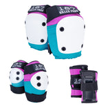 SIX PACK PAD SET - Pink/Teal