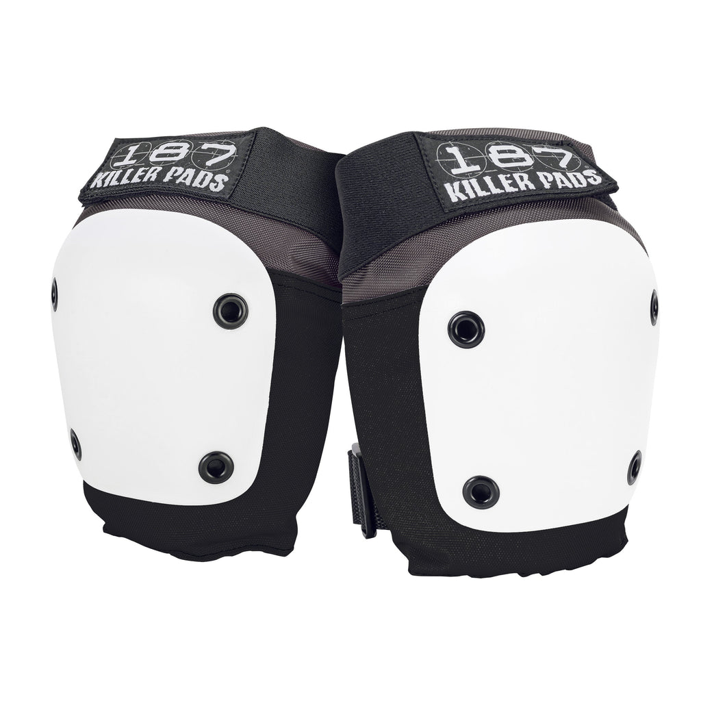 Grey/Black with White Caps