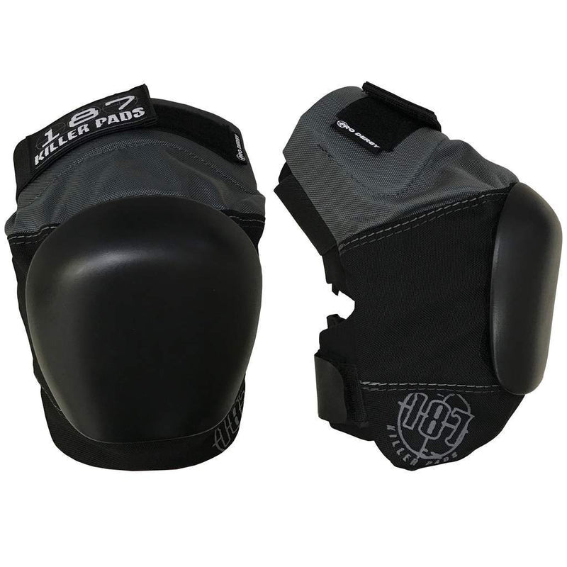 PRO DERBY KNEE PAD - Black/Grey