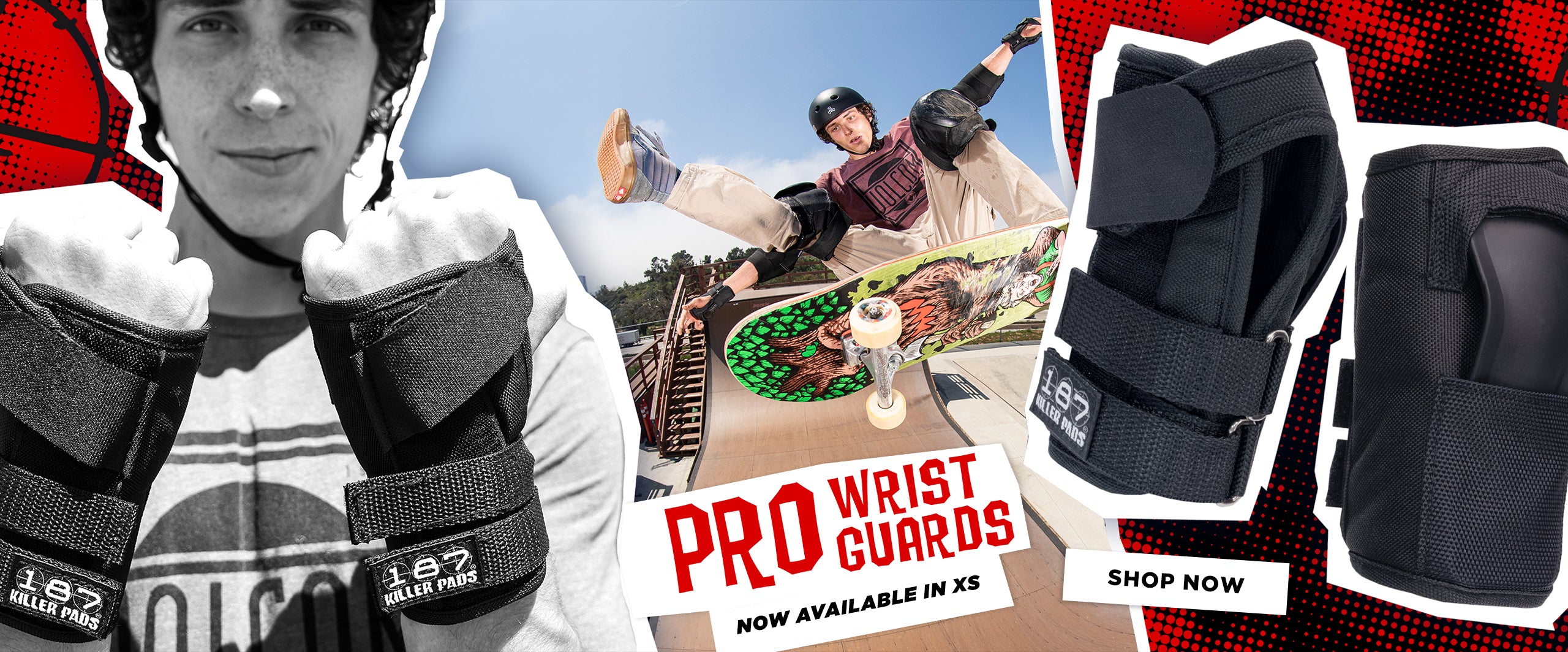 Pro wrist guards