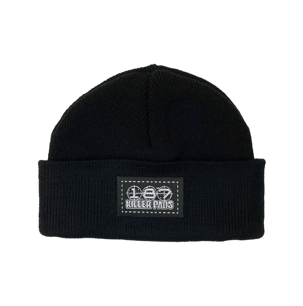 187 Block Cuff Beanie - Black