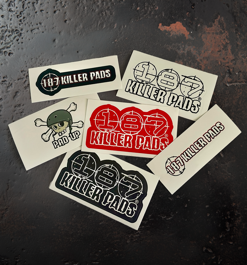 187 Sticker 6-Pack