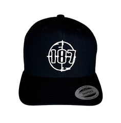187 SCOPE LOGO CURVED CAP - Black – 187killerpads
