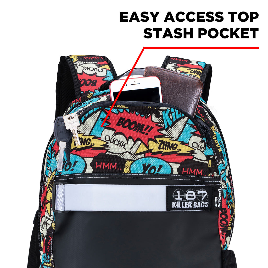 Justice camo online backpack