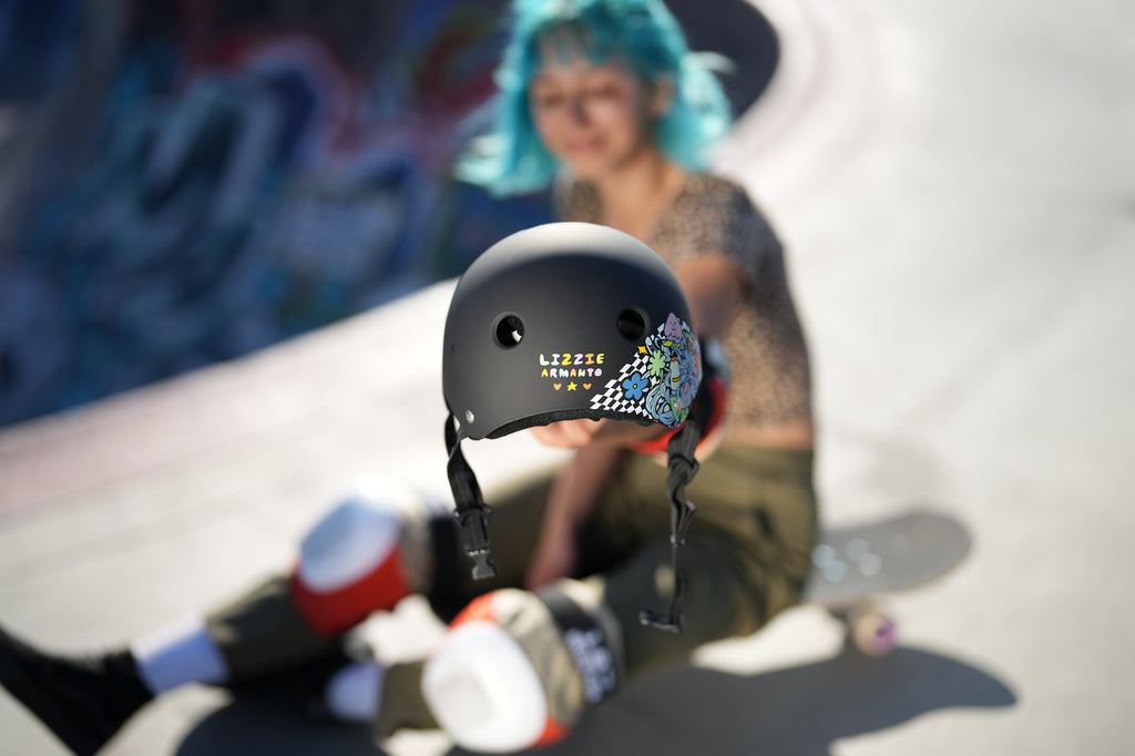 Lizzie Armanto - Pro Skate Helmet w/ Sweatsaver Liner – 187killerpads
