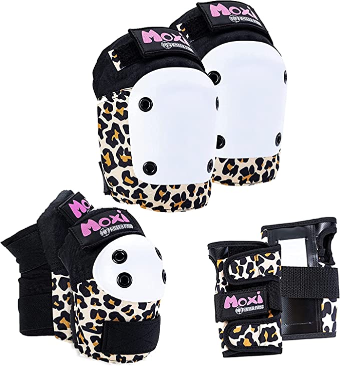  187 KILLER PADS Skateboarding Knee Pads, Elbow Pads, and Wrist  Guards, Six Pack Pad Set, Lizzie Armanto Signature Edition, Small/Medium :  Sports & Outdoors
